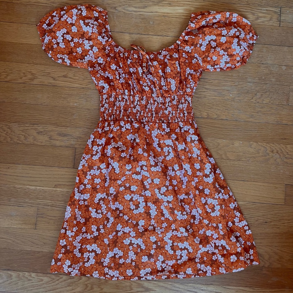 Shahni Mini Dress Valencia Floral Print - S / VALENCIA FLORAL PRINT